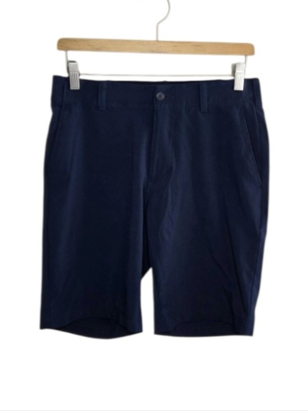 Ben Hogan Navy Blue Golf Shorts Classic Casual Preppy 9" Inseam